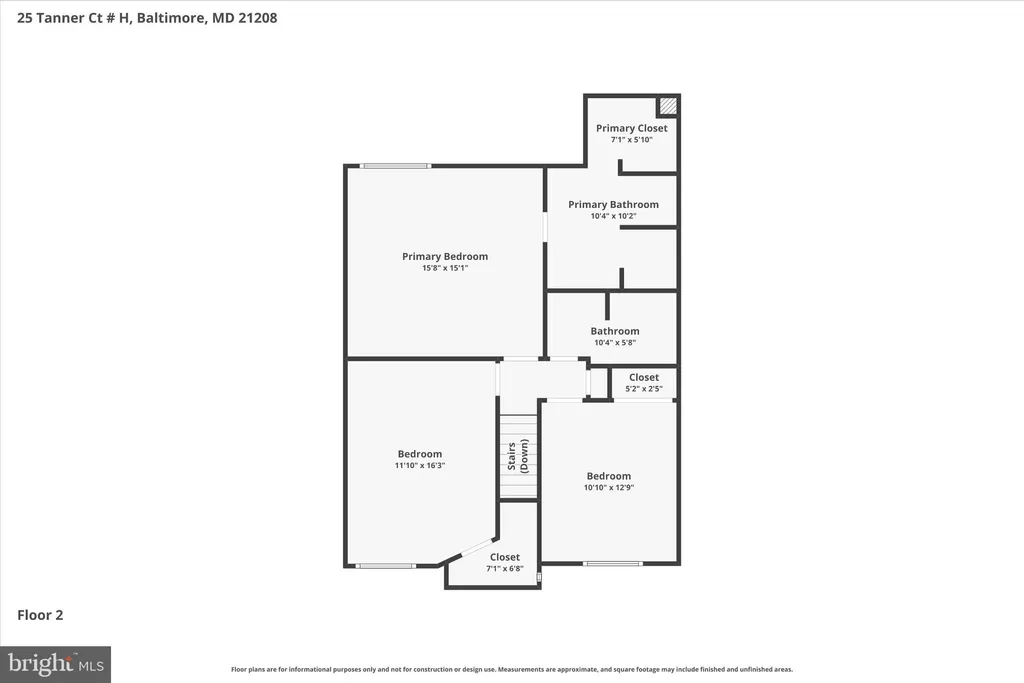 25 Tanner Court Unit H, Baltimore, MD 21208