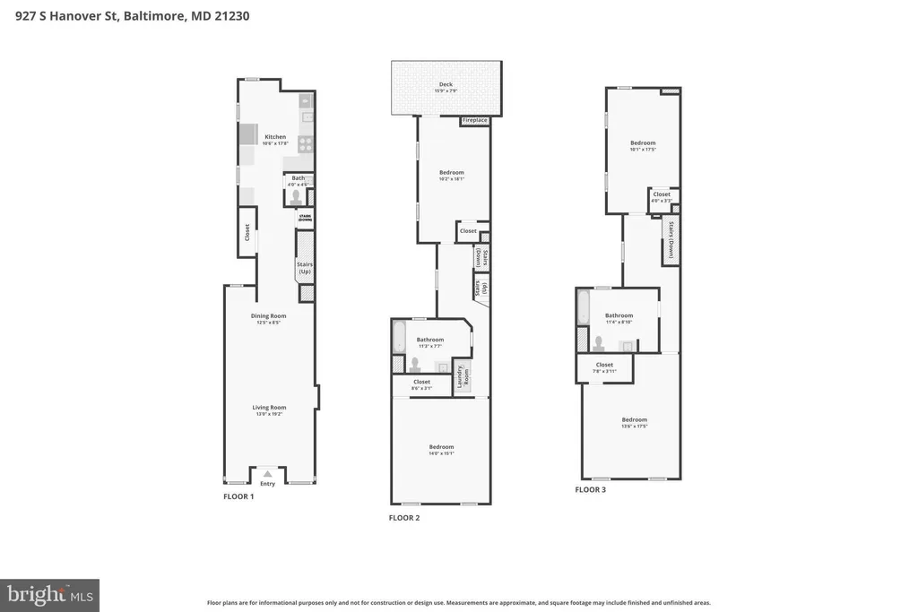 927 S Hanover Street, Baltimore, MD 21230