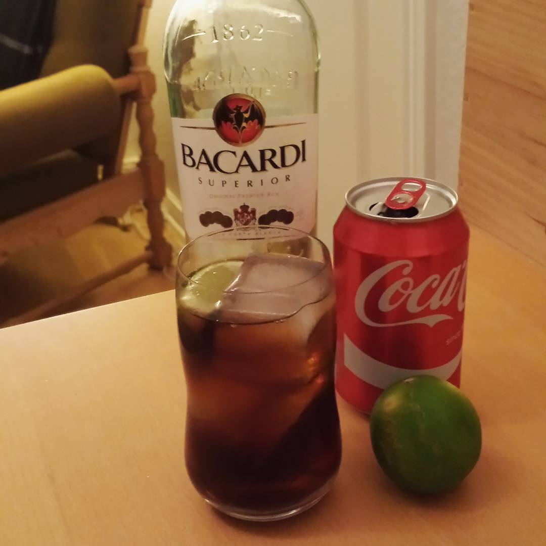 Cuba Libre cocktail