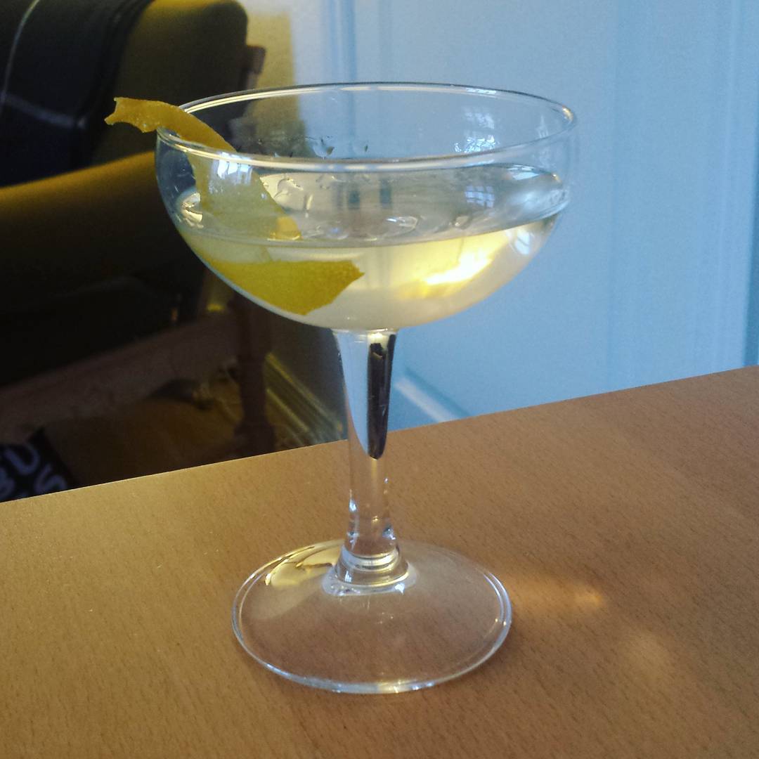 Dry Martini cocktail