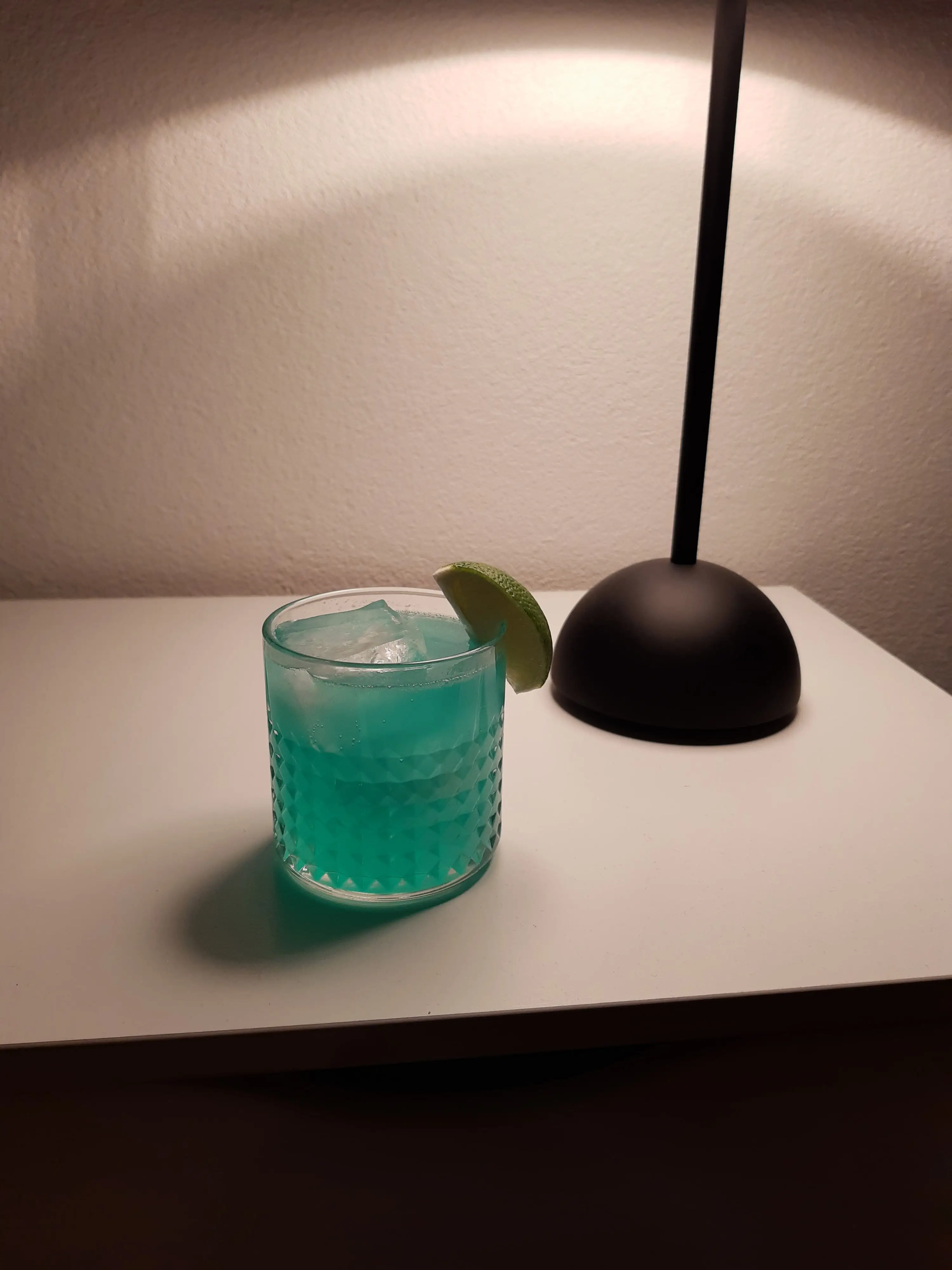 Blue Diablo cocktail