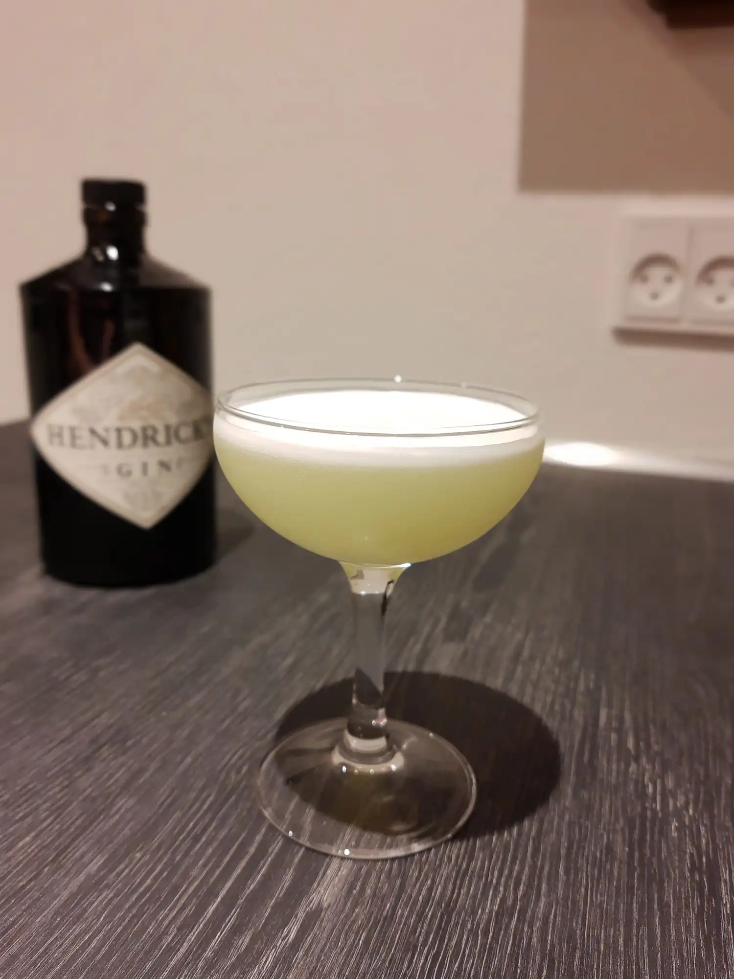 Cucumber Gin Fizz cocktail