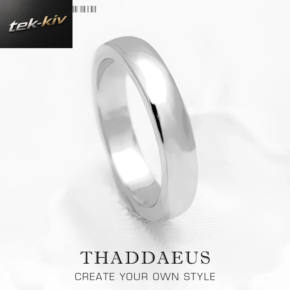 Bandring, Klassischer Feiner Schmuck Für Damen Und Herren, Liebhaber, Herbst, Brandneues Geschenk Aus 925Er Sterlingsilber