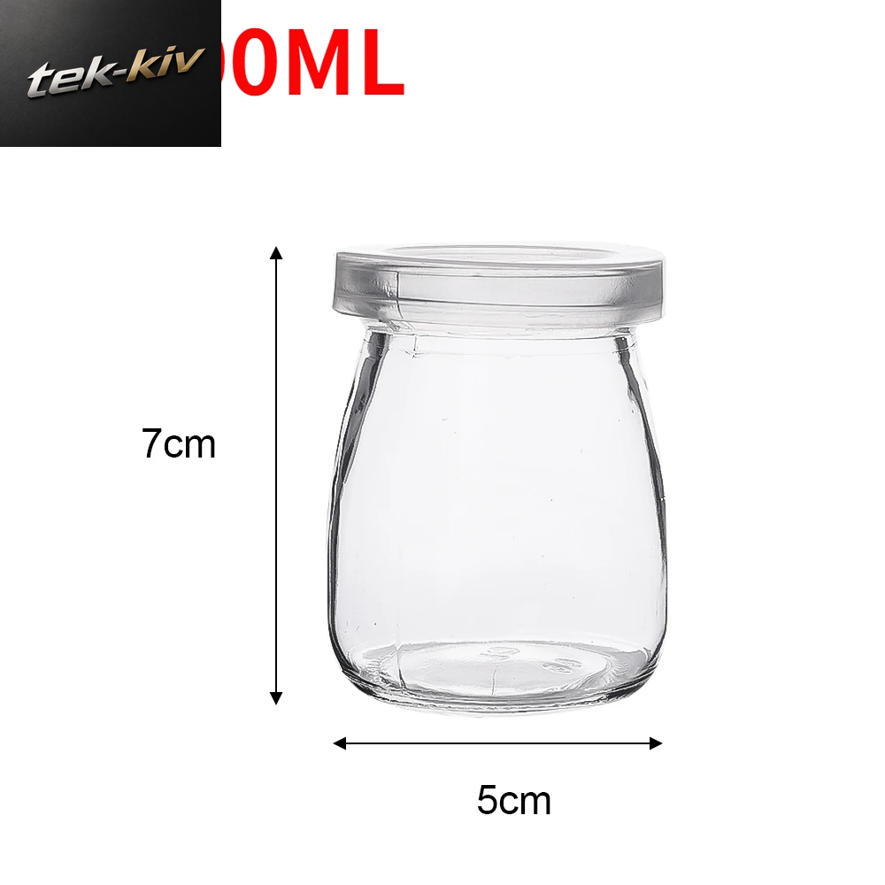 Backen Glasflaschen Mit Deckel Honig Joghurt Pudding Glasflasche DIY Wunschflasche Mini Tasse Gelee Milch Lebensmittelaufbewahrungsbehälter