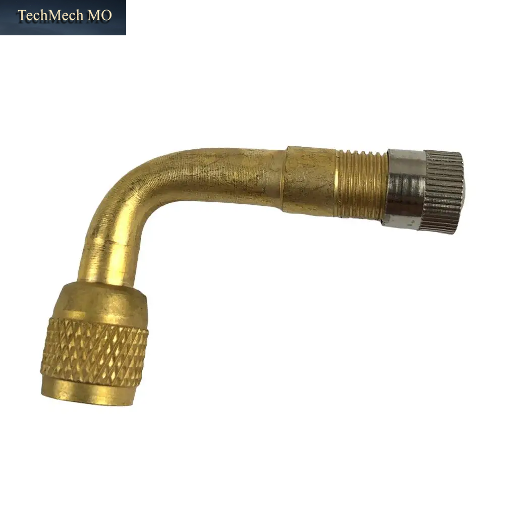 Metallventilverlängerung Im Amerikanischen Stil, Kupfer-Inflasionsstangen Für Auto, Motorrad, Reifen, Air Chuck-Adapter, Flexibler Schlauch, Zubehör