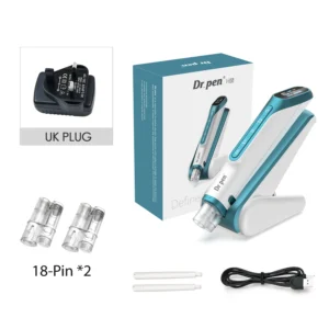 Dr. Pen H6 Derma Pen Serum-Infusions-Microneedling-Stift Mit 2 Stück Nadelkartuschen Länge 0,25 MM