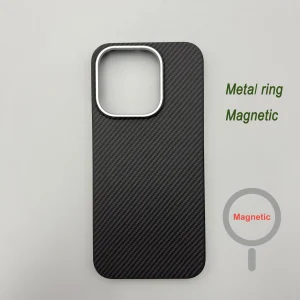 Für Vivo X300E Faser-Leichtgewicht-Handyhülle Aus Kevlar-Aramidfaser Mit Magnetischer Saugfunktion, Ultradünne Schutzhülle