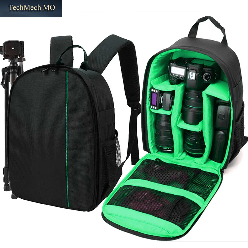TONO Stoßfester Wasserdichter Kamera-Rucksack Mit Verstellbaren Trennwänden, Fototasche, 2 Größen, Passend Für Canon Nikon Sony
