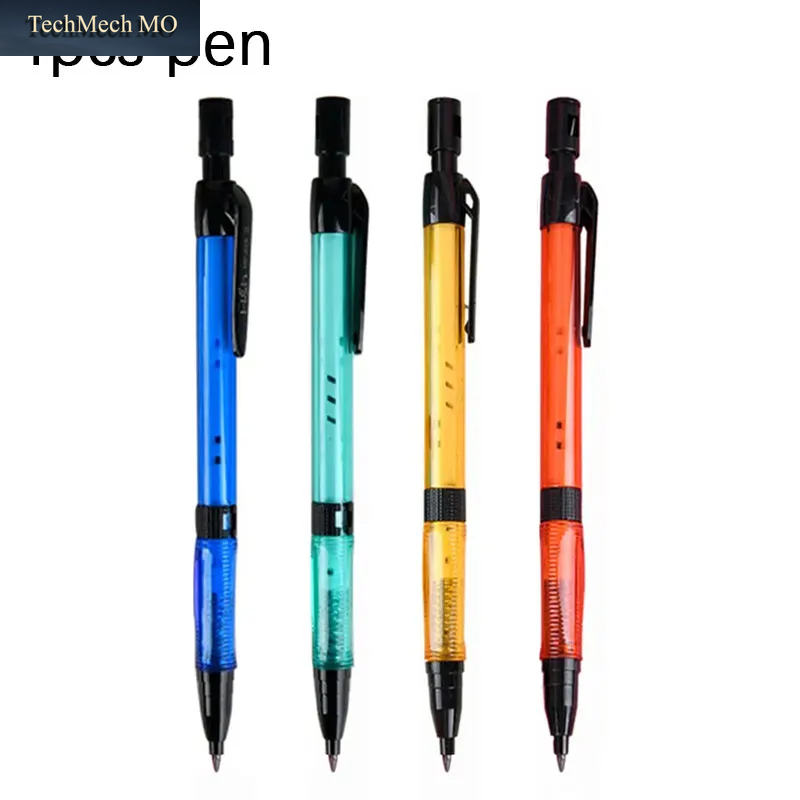 Druckbleistift-Set 2,0 Mm Mit 2B-Schwarz/Farben-Minenminen Zum Schreiben, Skizzieren, Kunst, Zeichnen, Malen, Schule, Automatische Bleistifte