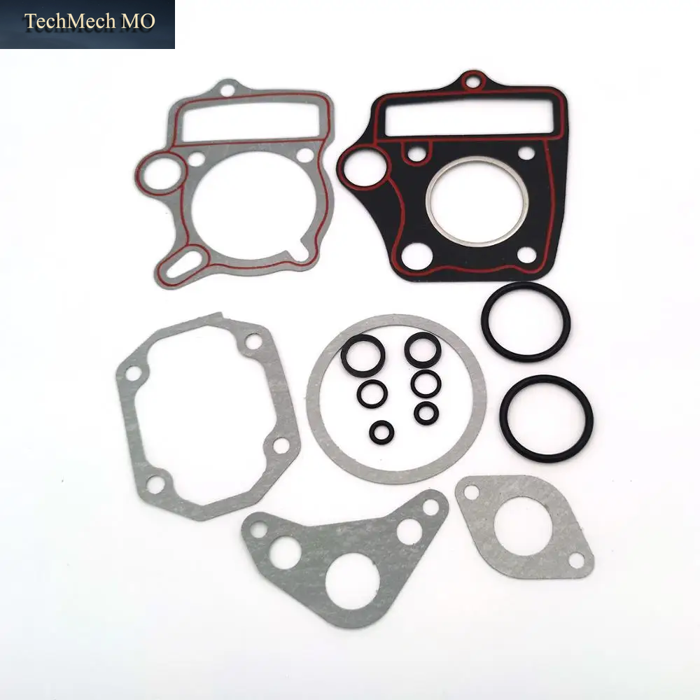 Horizontaler Zylinderkopf-Motordichtungssatz 38,5 Mm 40 Mm / 52,4 Mm / 54 Mm Für 50 Cc 70 Cc 90 Cc 110 Cc 125 Cc ATV Quad Dirt Bike Go Kart