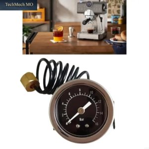 Hohes 16-Bar-Manometer, Geeignet Für Espressomaschinen Mit Einfacher Installation Und Klaren Messwerten