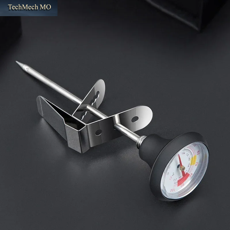 0 ~ 100 ℃ Edelstahl Kaffee Temperatur Messer Sonde Milchschaum Krug Kaffeekanne Thermometer Café Küche Messwerk Zeuge