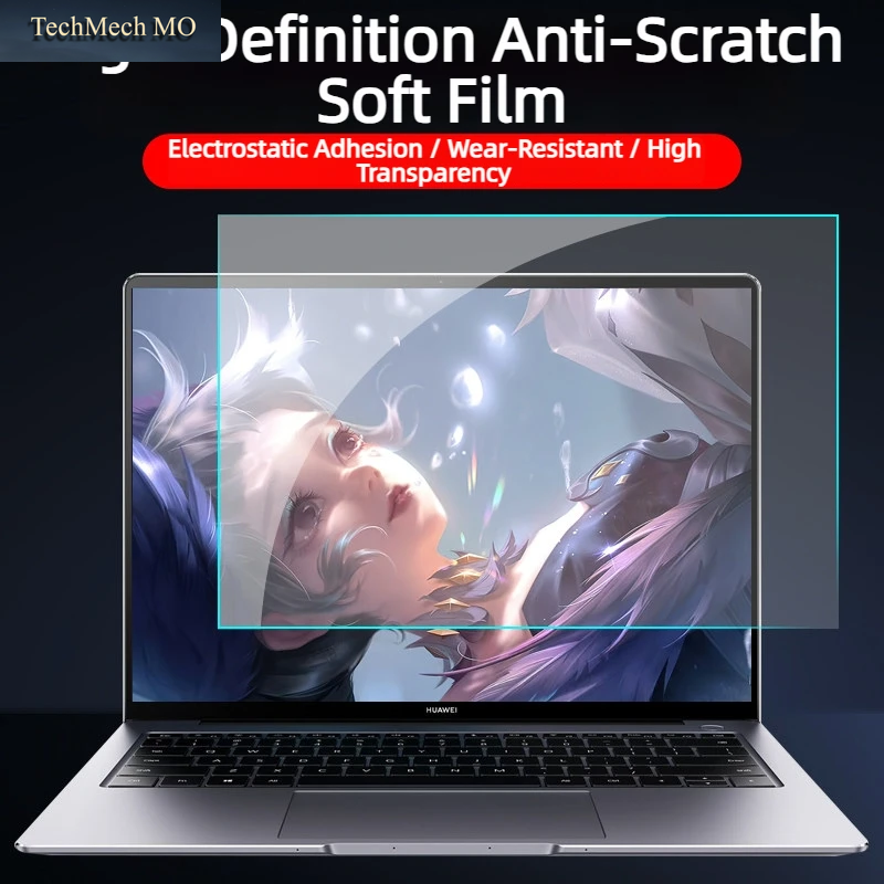 2 Stück Universeller Laptop-Desktop-Monitor Bildschirmschutzfolie Matt Anti-Blaulicht Anti-Blendschutz Anti-Reflexions-Schutzfolie