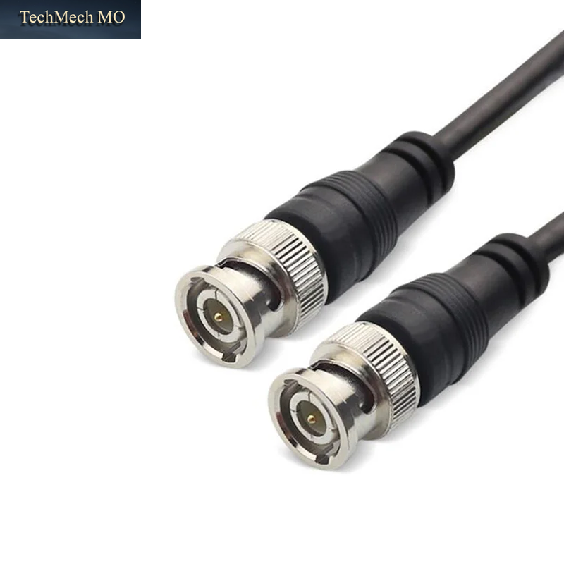 Bnc-Stecker Auf Bnc-Stecker-Buchse-Adapter, Doppelkopf-Kabel, Video-Verbindungsstück, Verlängerungskabel Für Cctv-Kamera-Zubehör, 0,5 M - 3 Meter