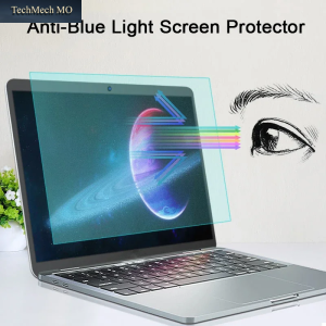 Anti-Blaulicht-Displayschutzfolie Für Laptop 14 15,6 15 16 11 12 Macbook Air Pro 13 Zoll M1 M2 Antireflex-/Glanz-Mattfolie Wasserdichter Anti-Fingerabdruck