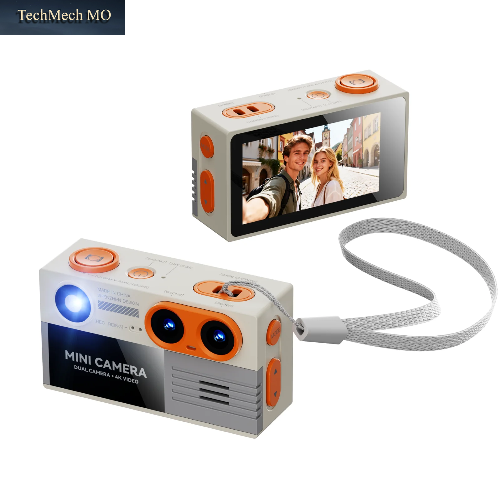 G9 Handflächengroße Mini-Digitalkamera Mit 1,97-Zoll-Bildschirm, Taschenlampe, Mehreren Filtern, Schlüsselanhänger, Tragbare Digitalkamera Als Geschenk NEU