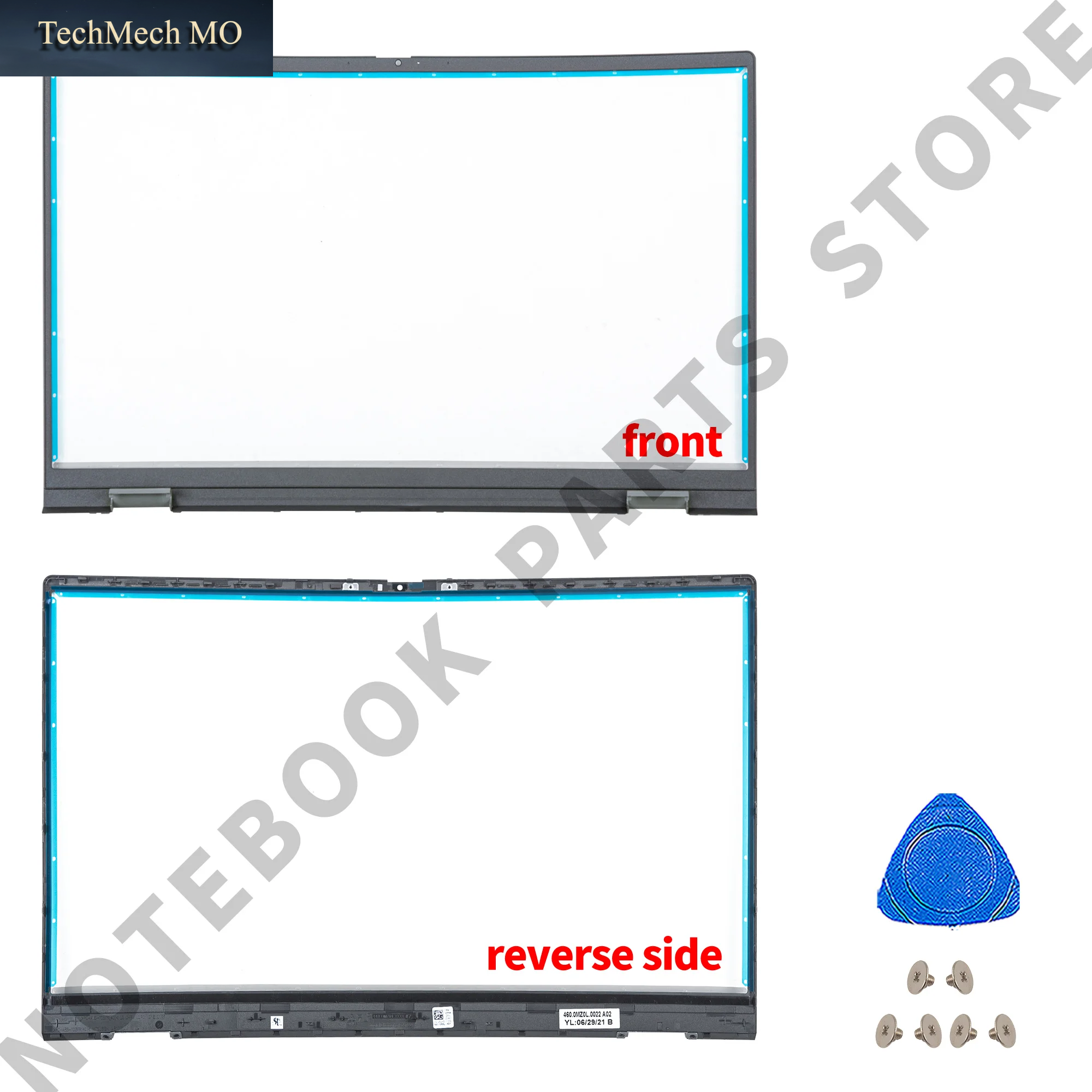 NEUE Teile Für Inspiron 15 Pro 5510 5515 P106F Lcd-Rückabdeckung 0CHFVW Blende 05WK5X Handballenauflage Untere Scharniere Metallersatz