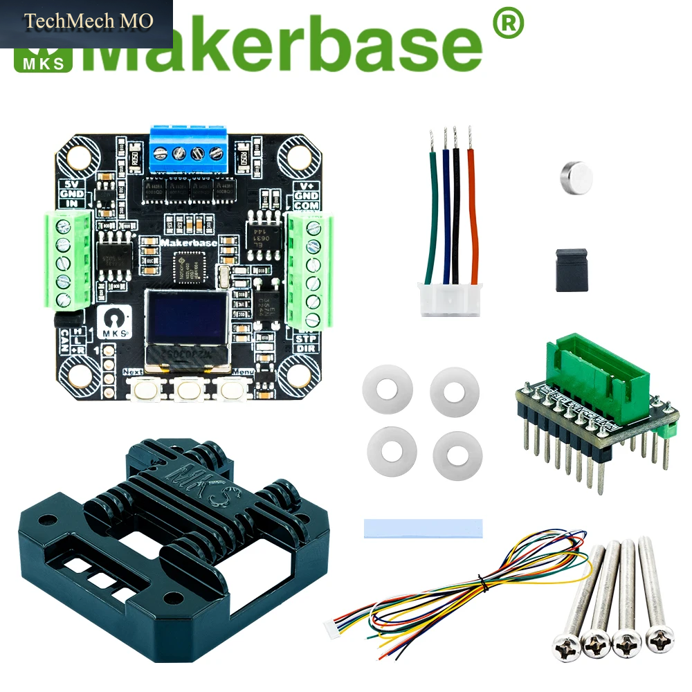Makerbase MKS SERVO42D NEMA17 Closed-Loop-Schrittmotor-Treiber Cnc-3D-Drucker Für Gen_L FOC Leise Und Effizient