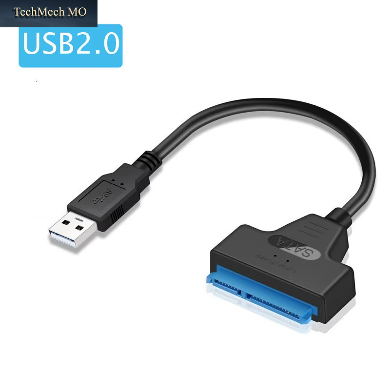 Sata-Zu-Usb 3.0/2.0-Kabel Bis Zu 6 Gbit/S Für 2,5-Zoll-Externe HDD Ssd-Festplatte SATA 3 22-Poliger Adapter USB 3.0 Auf Sata Iii-Kabel