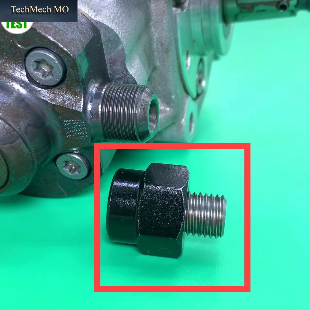 1PCS Diesel Kraftstoff Common Rail Pumpe CP4 Öl Einlass Transfer Anschluss Schraube