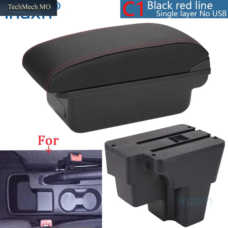 Für KIA RIO Armlehne Box Für KIA STONIC KIA Rio Lx Cerato Auto Armlehne Retrofit Teil Lagerung Box Auto Zubehör Südamerika