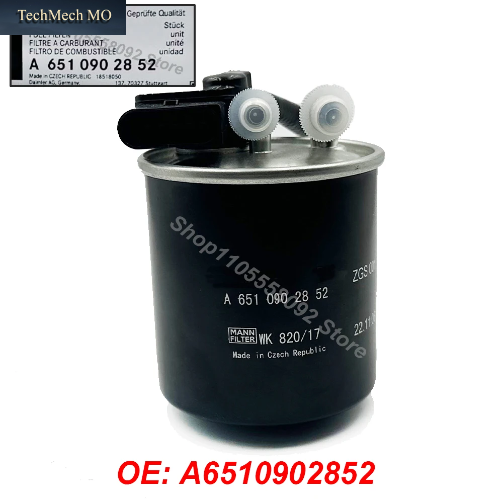 A6510902852 A6510902952 A6420906052 Dieselmotor-Kraftstofffilter Hohe Qualität 6510902852 6510902952 6420906052 Für Mercedes-Benz