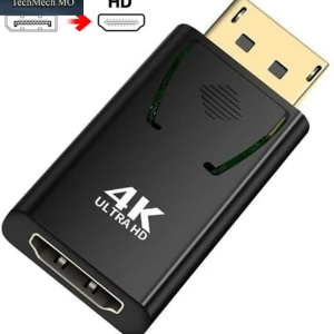 4K 30Hz/60Hz DP Displayport Zu Hdmi-Kompatibler Adapter Konverter Display Port DP Zu HDTV Adapter Video Audio Laptop PC Notebook
