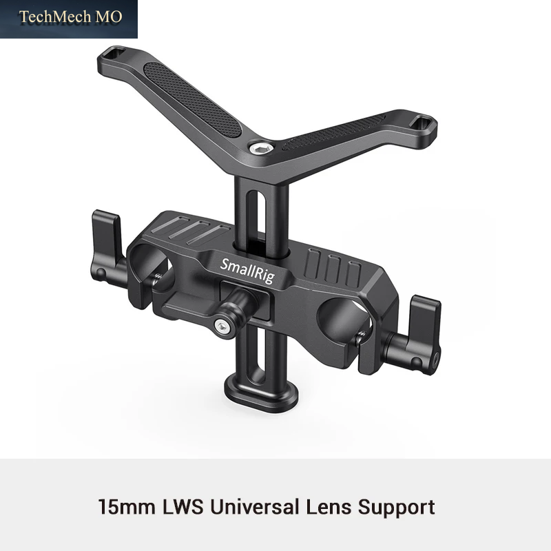 Smallrig Universal 15Mm LWS Stange Montieren Objektiv Unterstützung Für 73-108Mm Dslr Kamera Objektiv Halterung Unterstützung Mit 15Mm Rod Clamp -2727