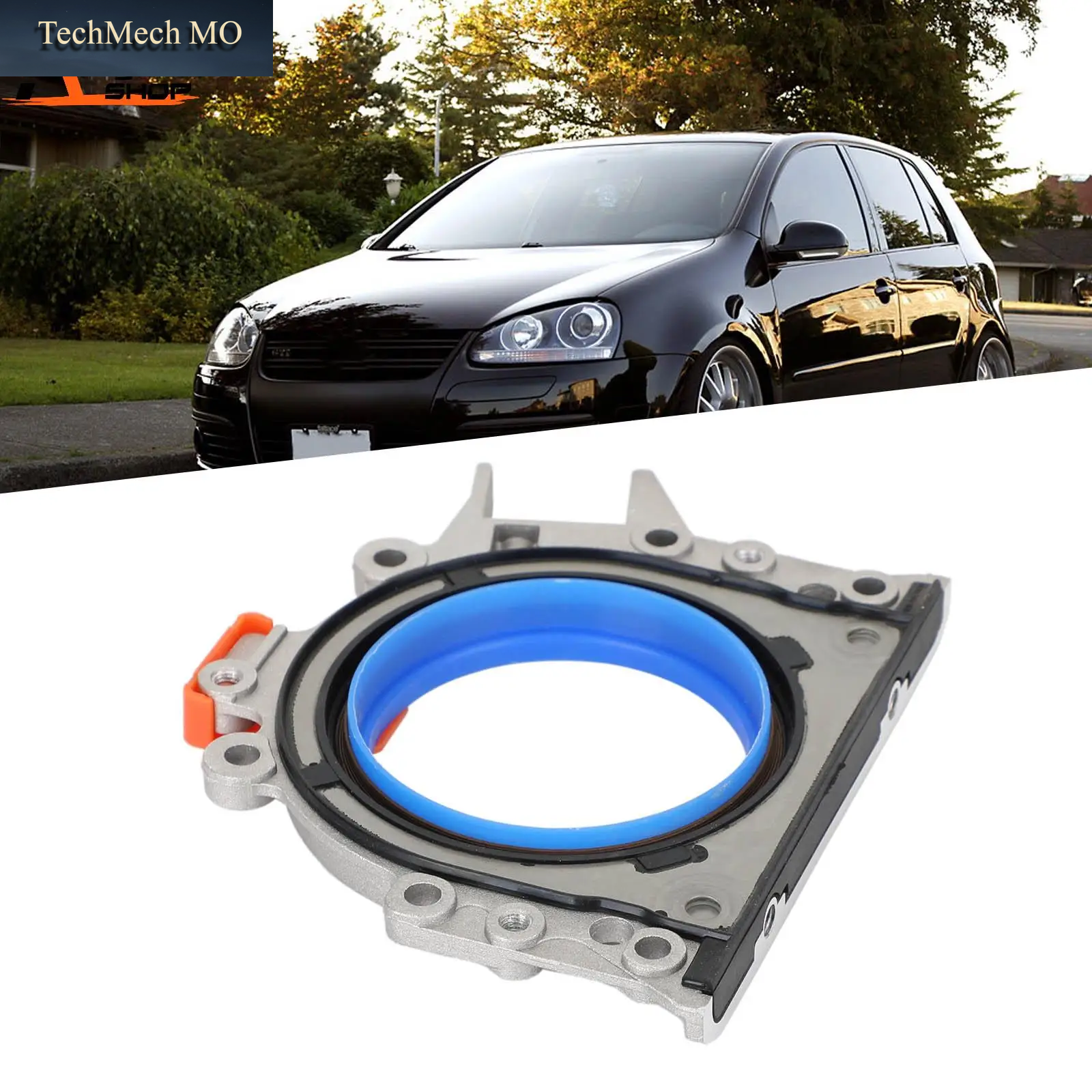 Areyourshop Hinten Kurbelwelle Öl Dichtung Gehäuse Für VW Golf MK5 1,9 2,0 TDI 038103171S