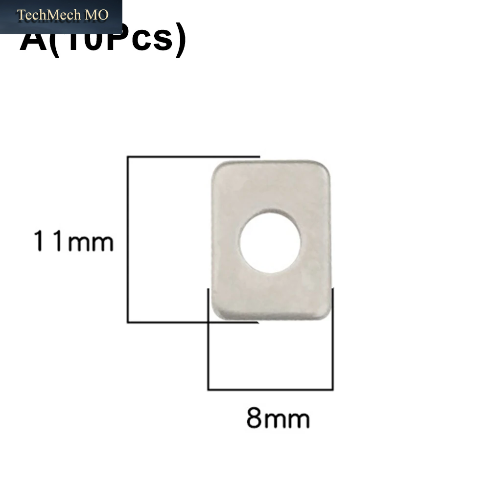 10 Stücke Luft Kompressor Ventil Platte Stille Öl Luft Kompressor Pumpe Kopf Ventil Platten Gürtel Kolben Maschine Luft Kompressor Ersatzteil