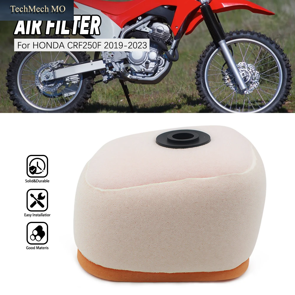 Motorrad-Doppelschaum-Luftfilterreiniger Für Honda CRF250F CRF250F CRF250 2019–2024