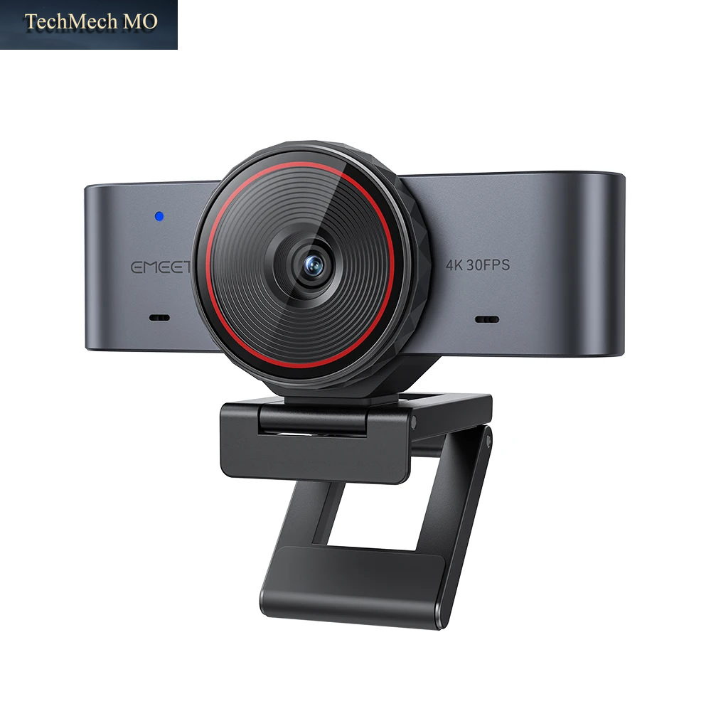 Webcam 4K Ultra HD Mit 1/1,5"-Großsensor & Metallgehäuse, Pc-Zubehör Usb-Kamera Für Online-Meetings/Streaming/Inhaltserstellung
