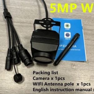 Icsee 4MP 5MP 8MP 4K Mini Wasserdichte 940Nm IR WLAN Ip-Kamera POE Sicherheits-Videoüberwachung Audio Drahtlos RTSP Tf-Karte Xmeye