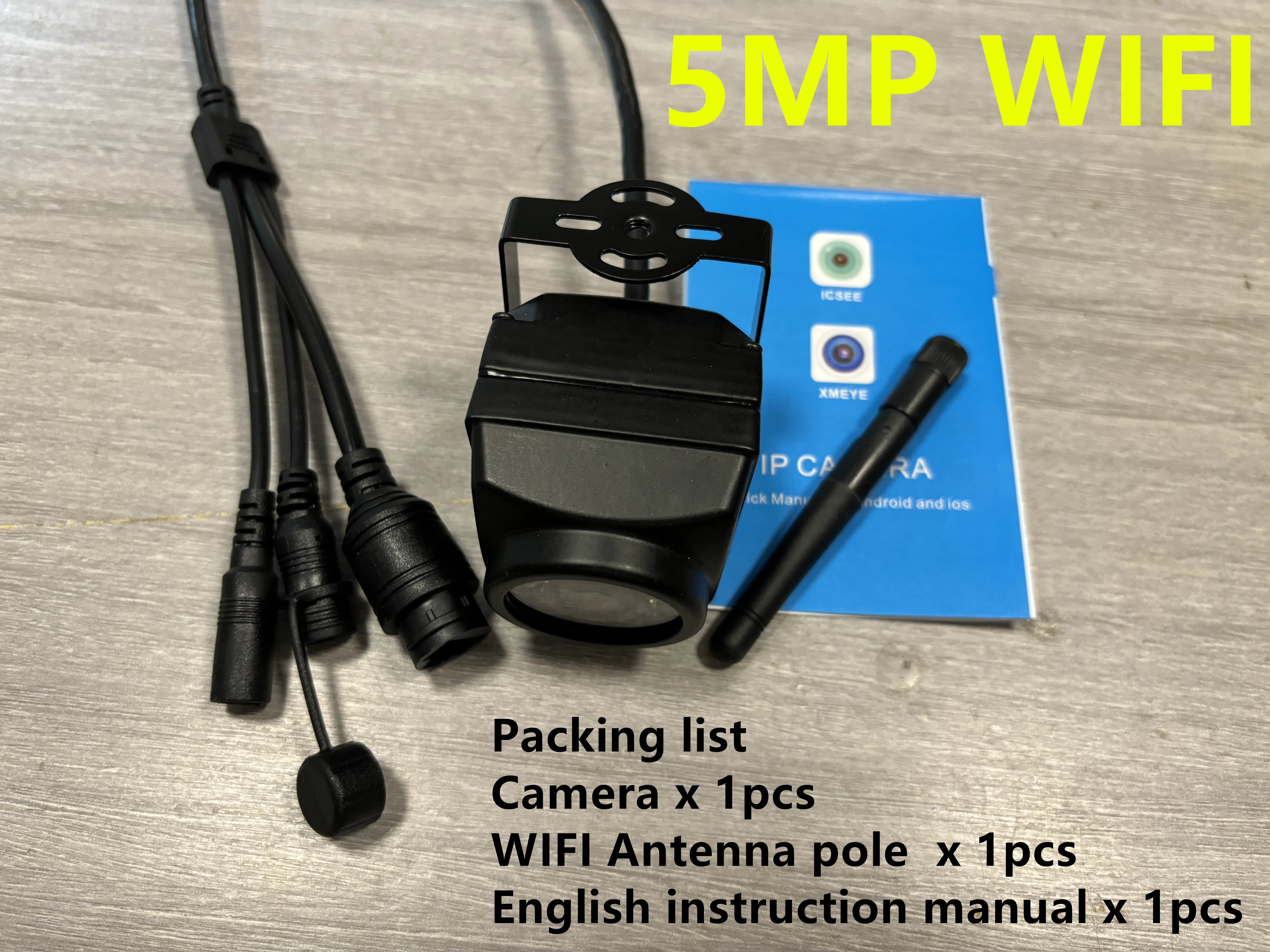 Icsee 4MP 5MP 8MP 4K Mini Wasserdichte 940Nm IR WLAN Ip-Kamera POE Sicherheits-Videoüberwachung Audio Drahtlos RTSP Tf-Karte Xmeye