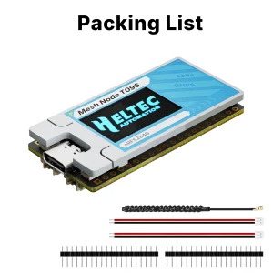 Heltec Mesh Node T096 Entwicklungsboard Meshtastic Tracker Nrf52480 SX1262 28 Dbm Hochleistungs-Chip Unterstützt Lora Meshcore Arduino