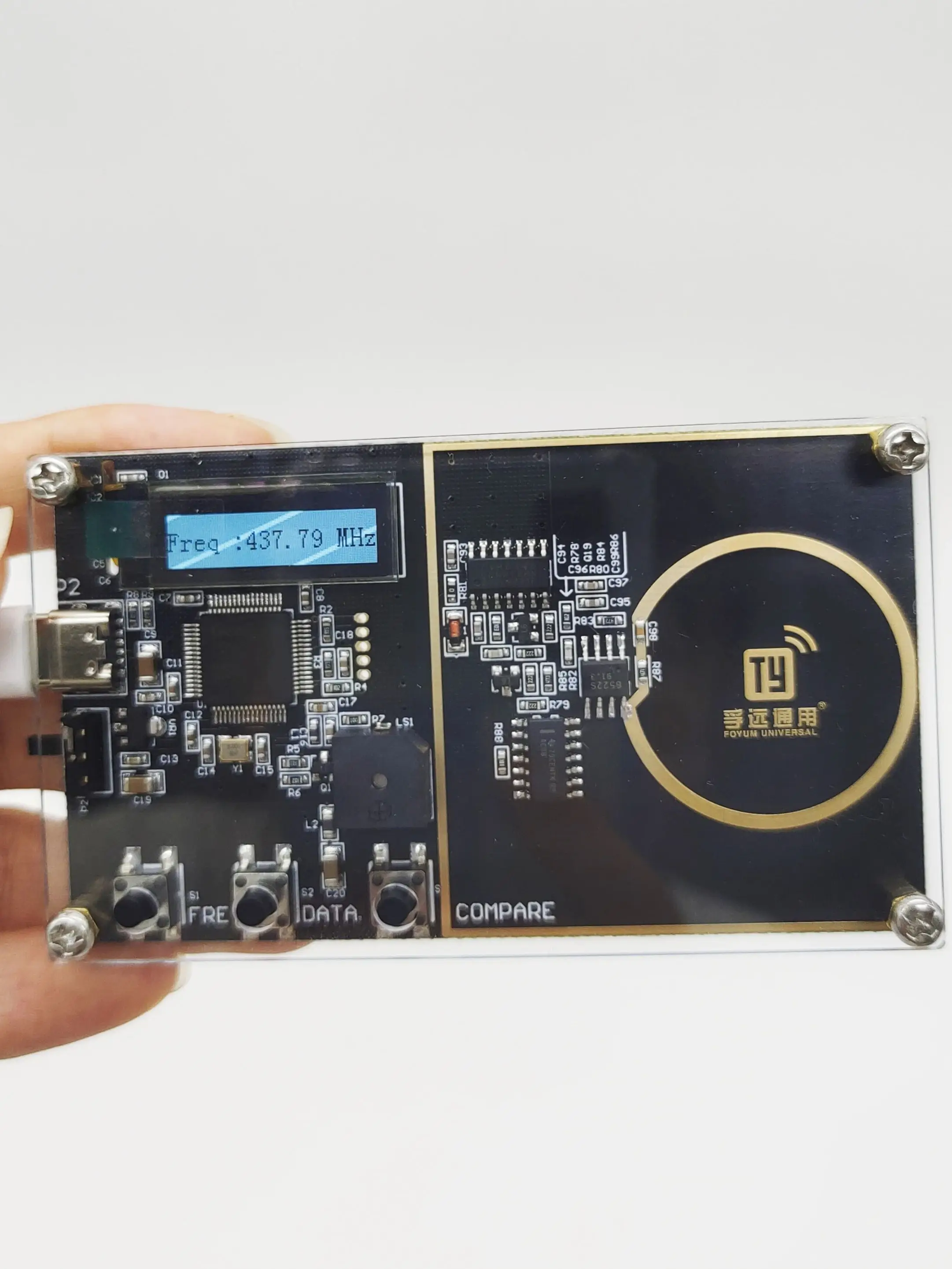 Universal Fernbedienung Tester RF Frequenz Detektor 200-900 Mhz Sender Daten Vergleichen RF Remote Detektor Inspektion Werkzeug