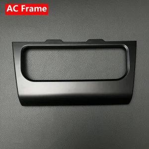 Schwarz Zentrale CD Radio Abdeckung Trim Klimaanlage Panel Rahmen Für VW Golf MK6 2009-2014 5K 0 858 061E 5KD 858 069 5KD 858069
