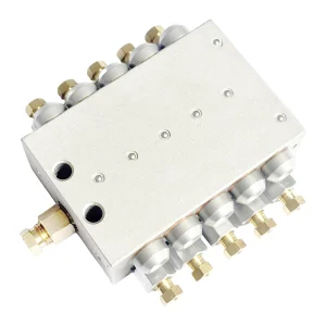 2-16 Outlets Lubrication Separator Valve Lubricant Divider Progressive Feeder Block Resistance Grease Distributor