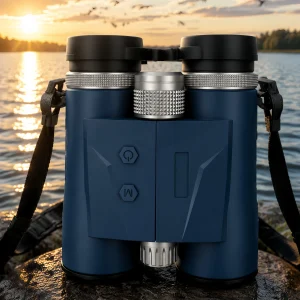 Gravoptics 10X42 HD Jagd-Entfernungsmesser-Fernglas, Professionelles Fernglas Mit Großer Reichweite, IP65 Wasserdicht, Fmc-Linse, Teleskop Für Vogelbeobachtung