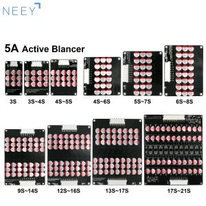 Großhandel Aktiver Equalizer Balancer 5A 3S 4S 5S 6S 7S 8S 14S 16S 17S 18S 19S 20S 21S Lifepo4/Lipo/Lto Batterie-Energiekondensator