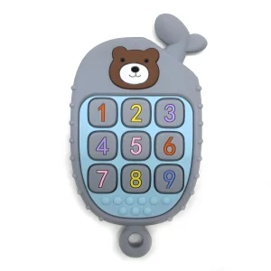 Montessori Baby Silikon Beißring Spielzeug Kleinkind Fernbedienung Jungen Mädchen Geschenk Sensorische Spielzeug
