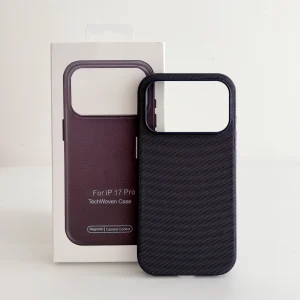 Original Technologie Gewebte Magsafe Magnetische Hülle Für Iphone 17 16 15 14 13 18 Pro Max Animation Techwoven Stoßfeste Abdeckung
