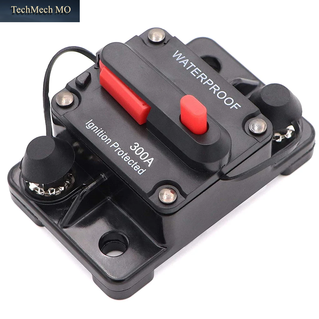 Leistungsschalter Sicherung Reset 30A 40A 50A 60A 70A 80A 100A 120A 150A 200A 250A 300A AMP Wasserdichter Boots-Auto-Leistungsschalter