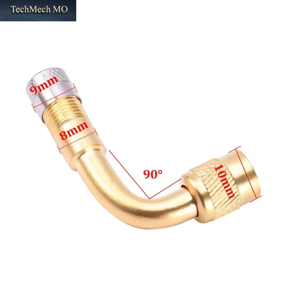 45 90 135 Grad Winkel Gebogener Ventiladapter Reifenschlauch Ventilverlängerungsadapter Für Motorrad LKW Auto Moto Bike