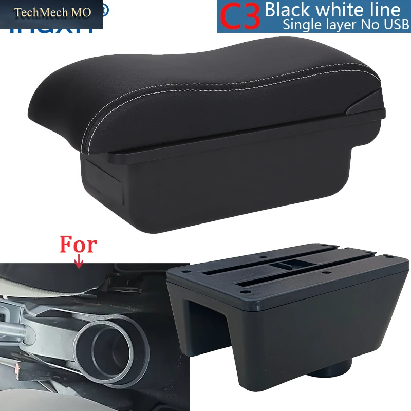 Für Seat Ibiza Armlehne Box Für Seat Ibiza 6J Ibiza 6L Auto Armlehne Auto Lagerung Box Retrofit Teile Innen Auto Zubehör Arm