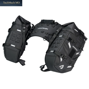Motorrad-Satteltaschen Wasserdichte Seiten-Gepäcktaschen 40L Leichte Motorrad-Seitenkoffer Für Cross-Country-Fahrten Werkzeugtasche