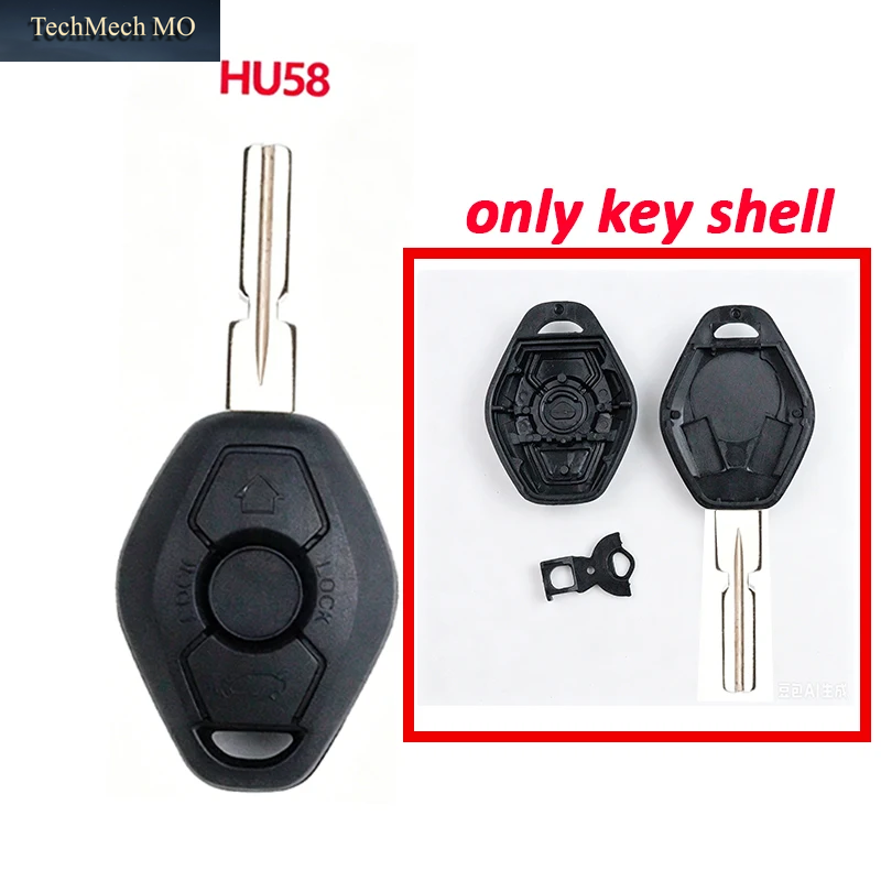 EWS/CAS2 433 315 868Mhz Id46/Pcf7935-Chip Auto-Fernbedienungsschlüssel Für BMW X3 X5 Z3 Z4 320 325 530 520 525 530 E38 E39 E46 HU92 HU58