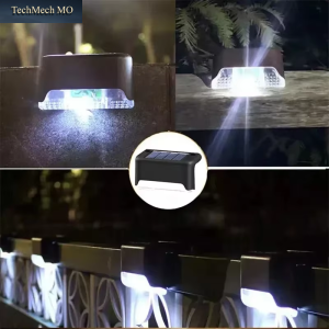 1/4/8/12/Stücke Solar Led-Leuchten Outdoor Garten Licht Deck Lampe Solar Treppen Licht Wasserdichte Solar Schritt Lampe Terrasse Garten Dekor