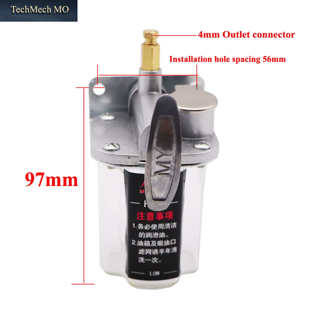 HD-3M Manual Lubrication Oil Pump Hand Operated Centralized Lubricator for CNC Machine Lubricating System