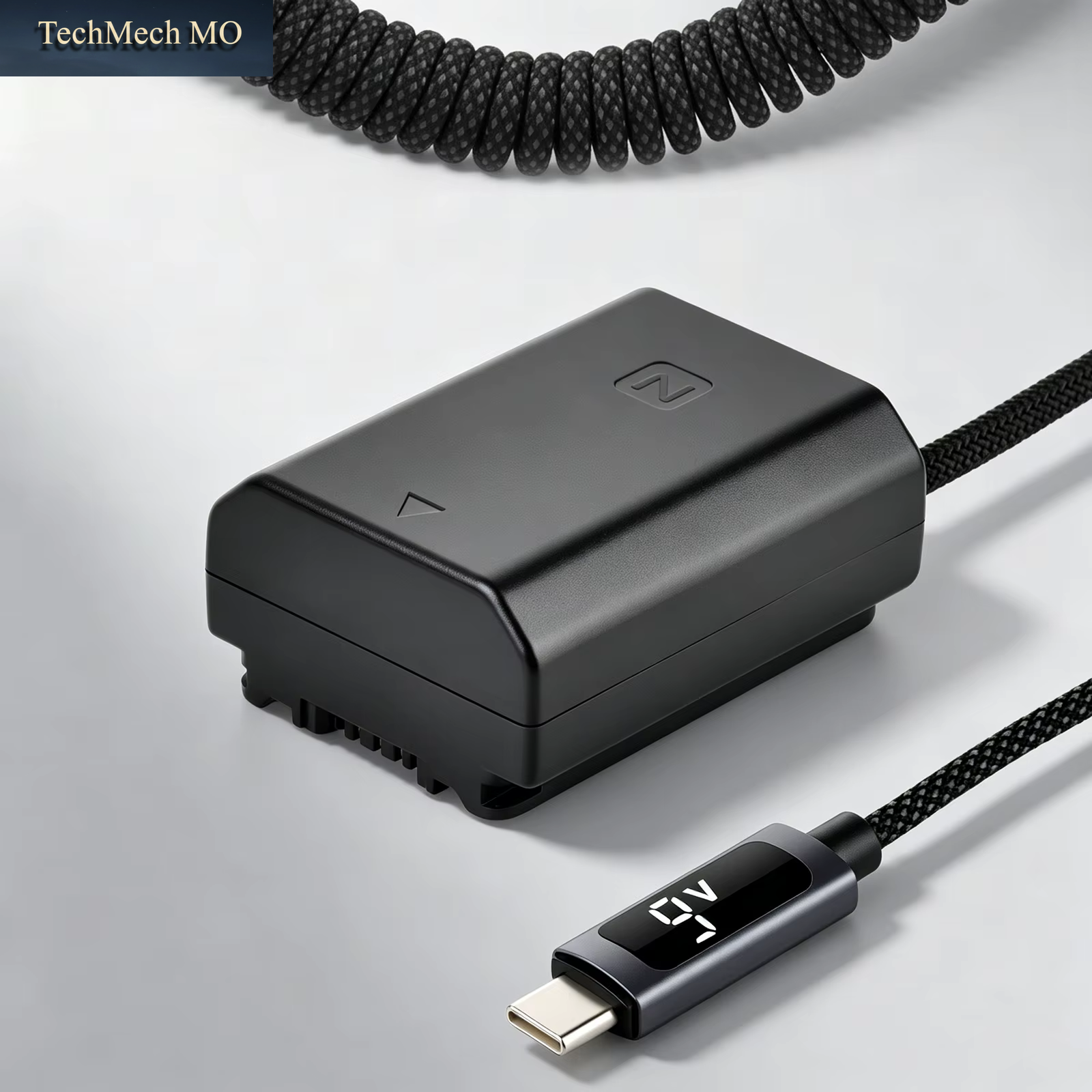 Batmax NP-FZ100 Dummy-Akku Mit PD 9V USB-C Anschluss Für Sony FX3 FX30 A7III A7IV A7C A7CII A7CR A7RIII A7RIV A7RV A7SIII A6600